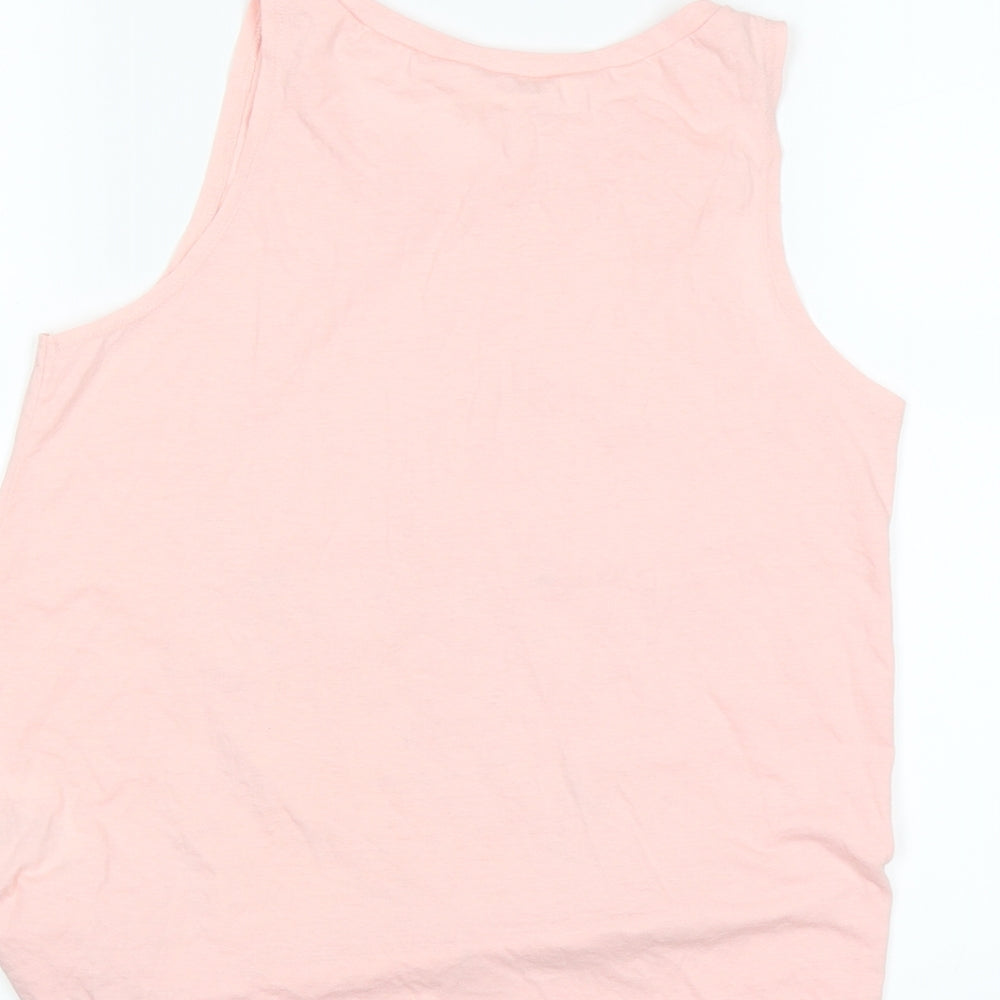H&M Girls Pink   Basic Tank Size 11 Years