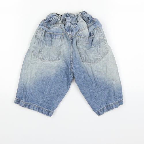 Preworn Boys Blue   Cargo Shorts Size 8 Years