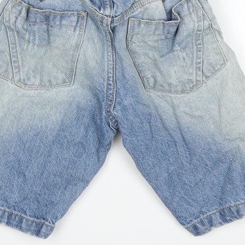 Preworn Boys Blue   Cargo Shorts Size 8 Years