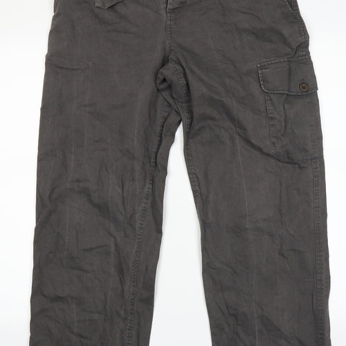 Toast Womens Grey   Cargo Trousers Size 12