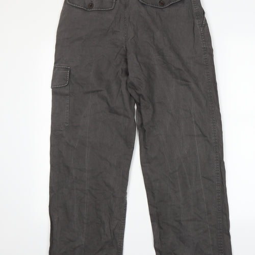 Toast Womens Grey   Cargo Trousers Size 12