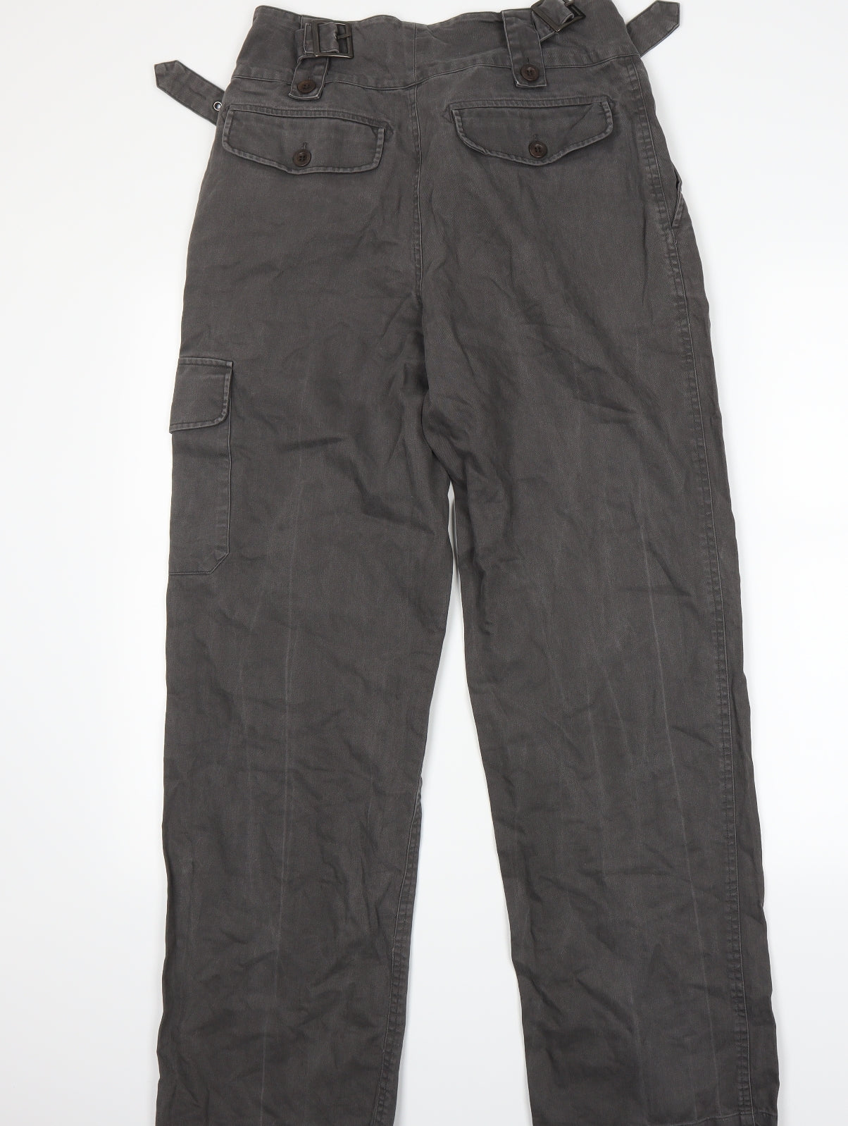 Toast Womens Grey   Cargo Trousers Size 12