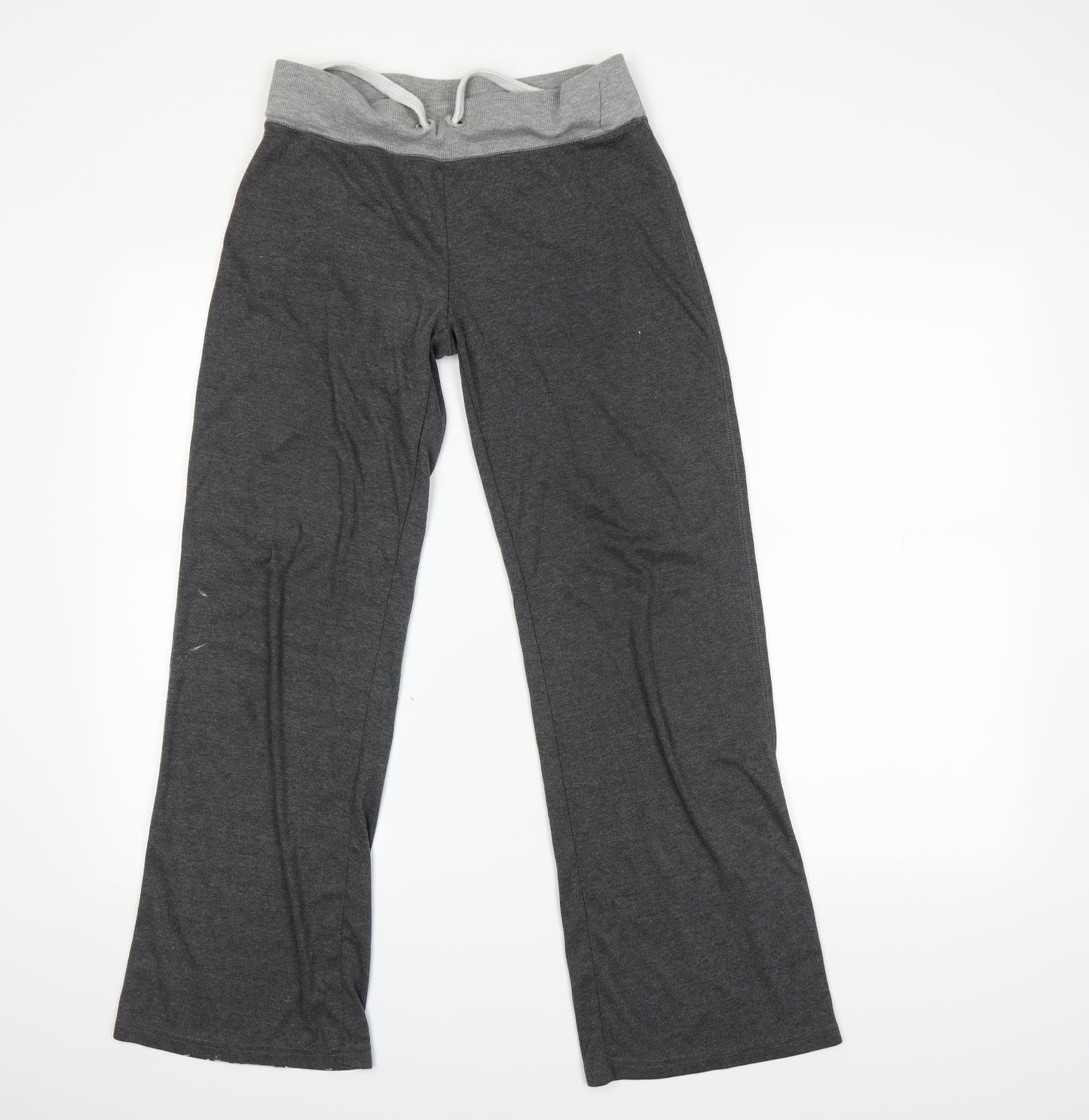 New Look Womens Grey   Sweatpants Trousers Size 12 L20 in