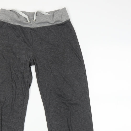 New Look Womens Grey   Sweatpants Trousers Size 12 L20 in
