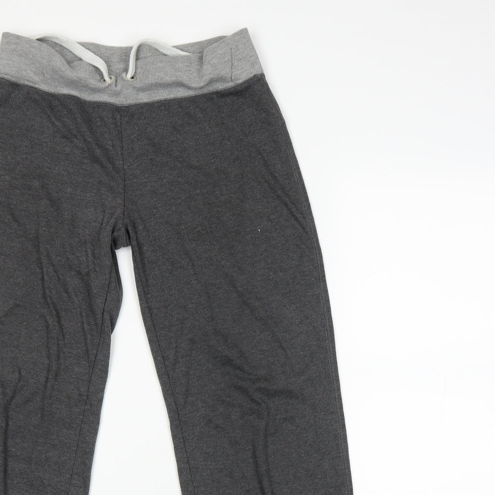 New Look Womens Grey   Sweatpants Trousers Size 12 L20 in