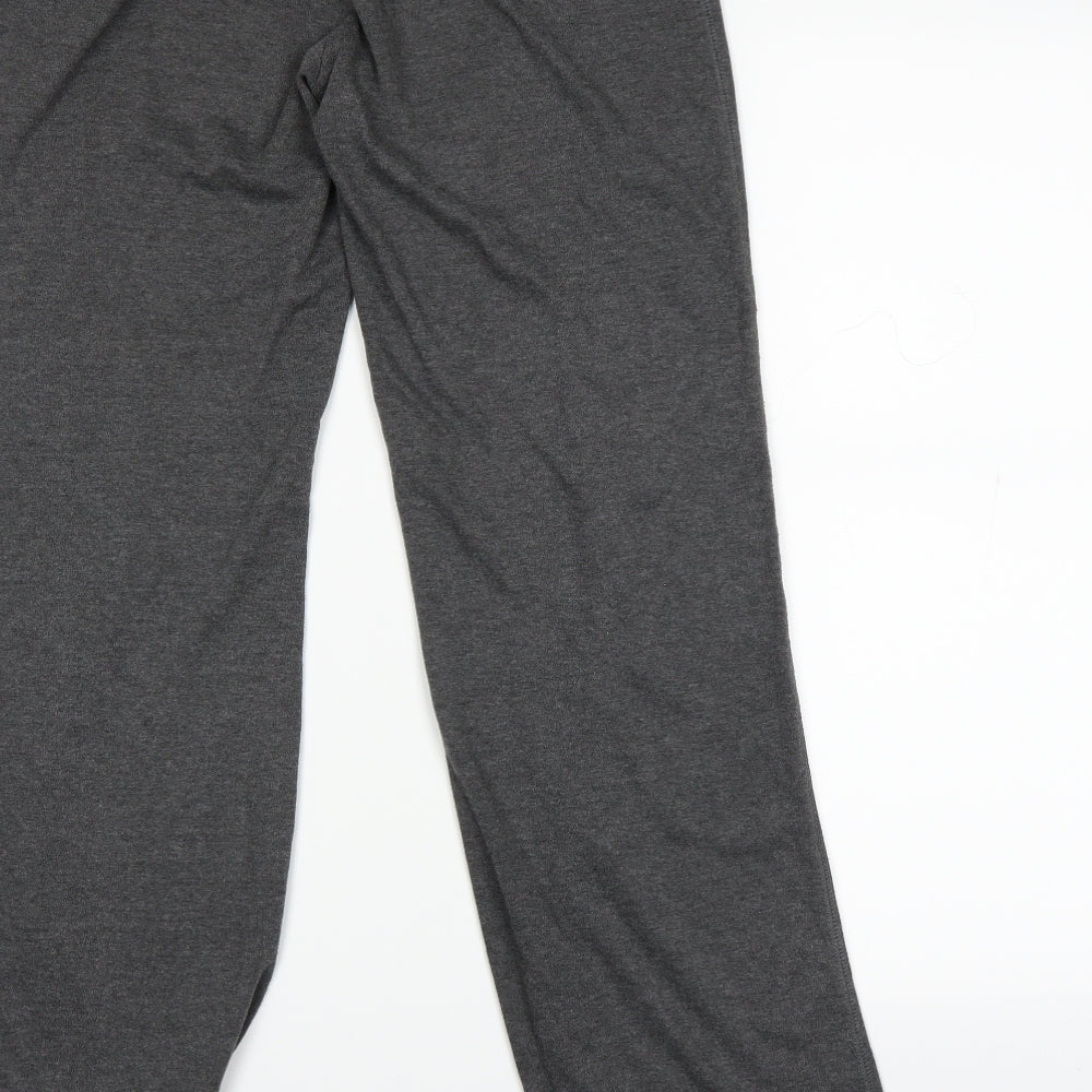New Look Womens Grey   Sweatpants Trousers Size 12 L20 in