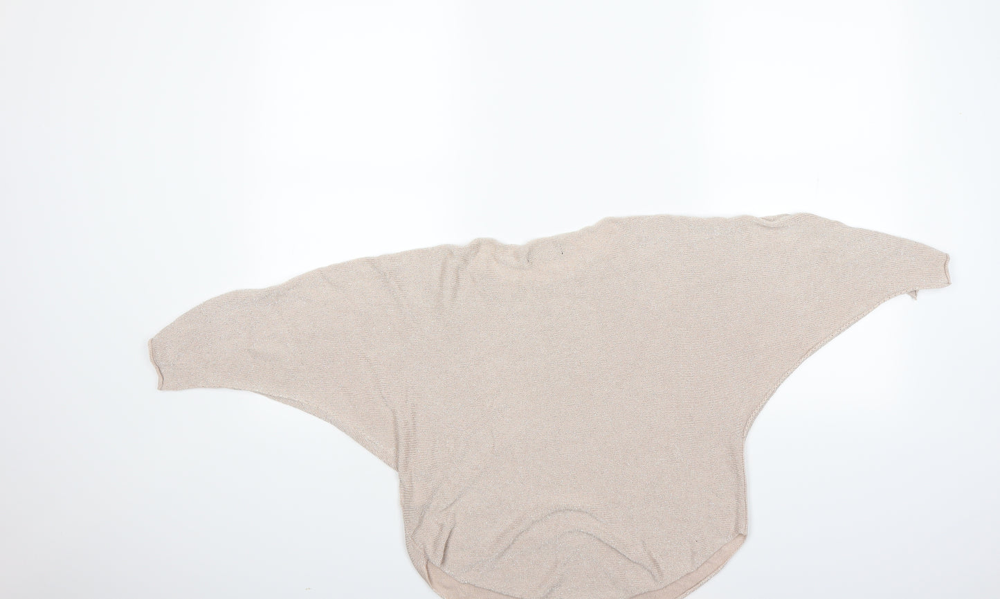 James Lakeland Womens Beige   Pullover Jumper Size 12