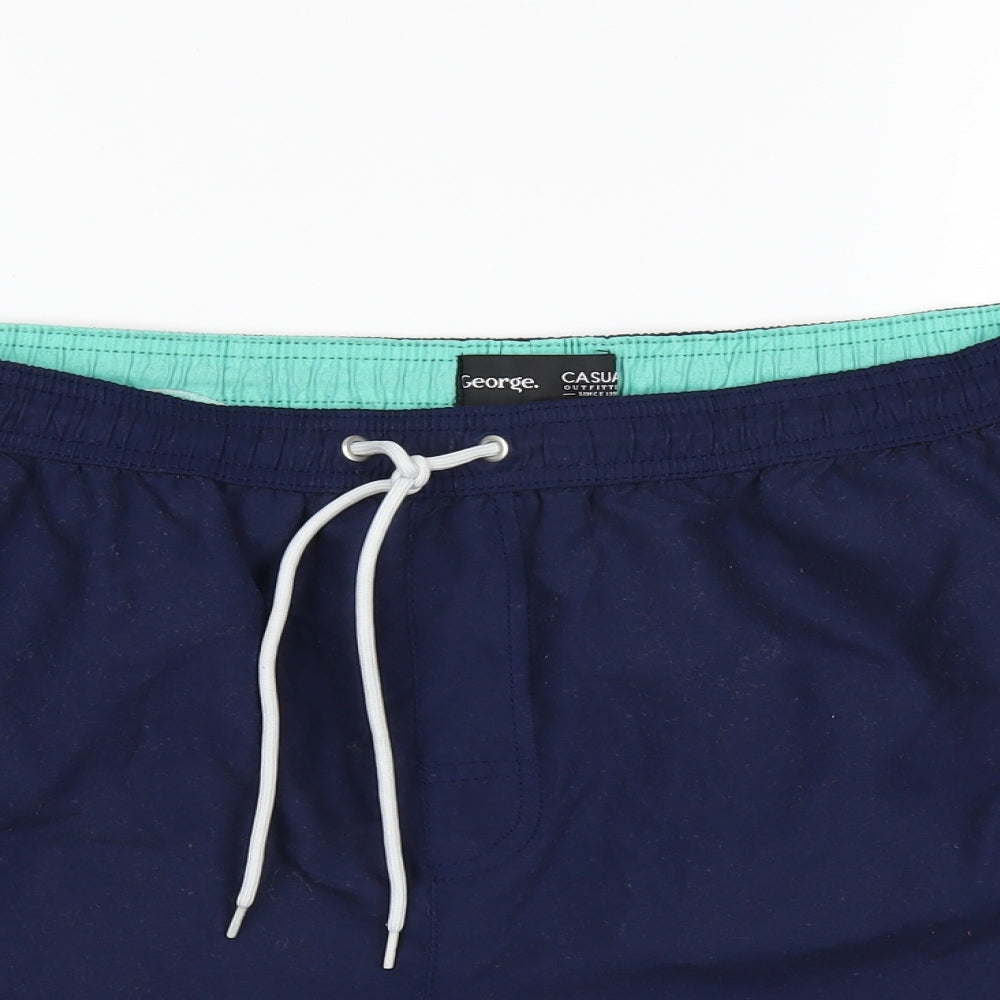 George Mens Blue   Sweat Shorts Size XL