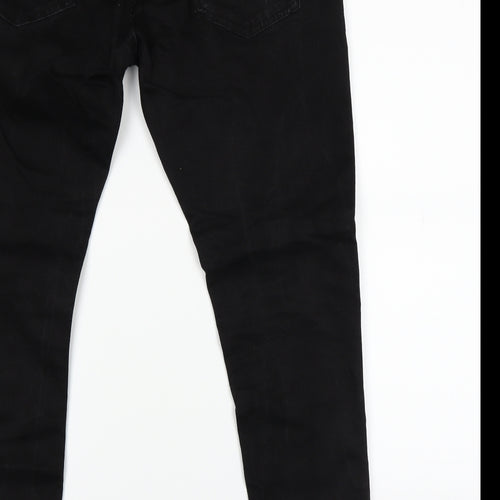 Easy Denim  Womens Black   Straight Jeans Size 38 L30 in