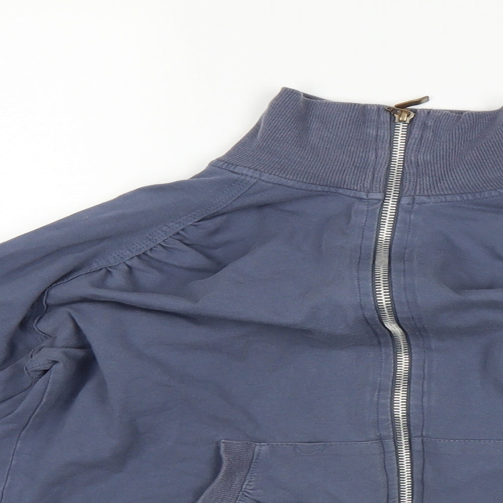 Active Womens Blue   Full Zip Hoodie Size 12