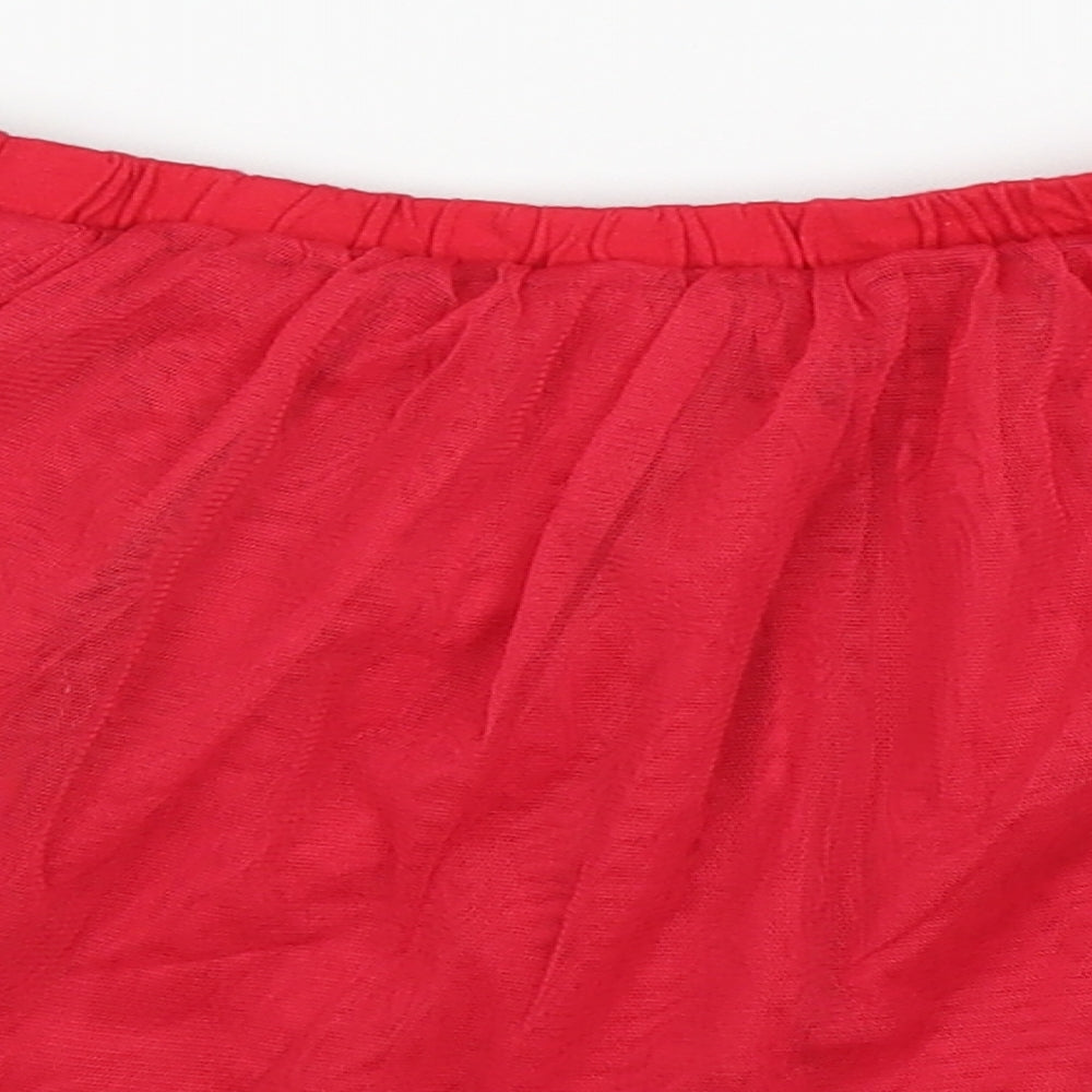 Hello Kitty Girls Red   Tutu Skirt Size 7-8 Years