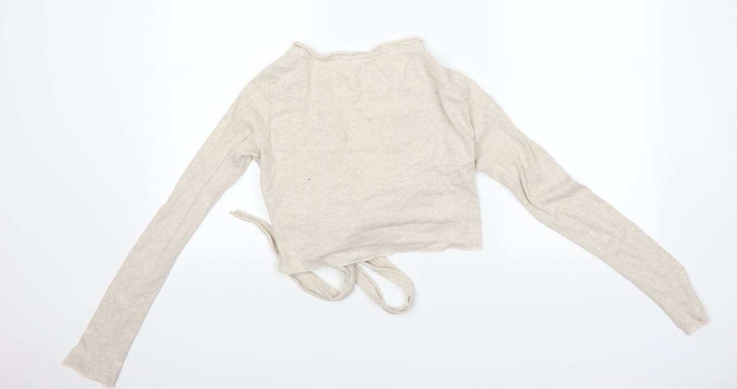 River Island Womens Beige   Cardigan Jumper Size 14
