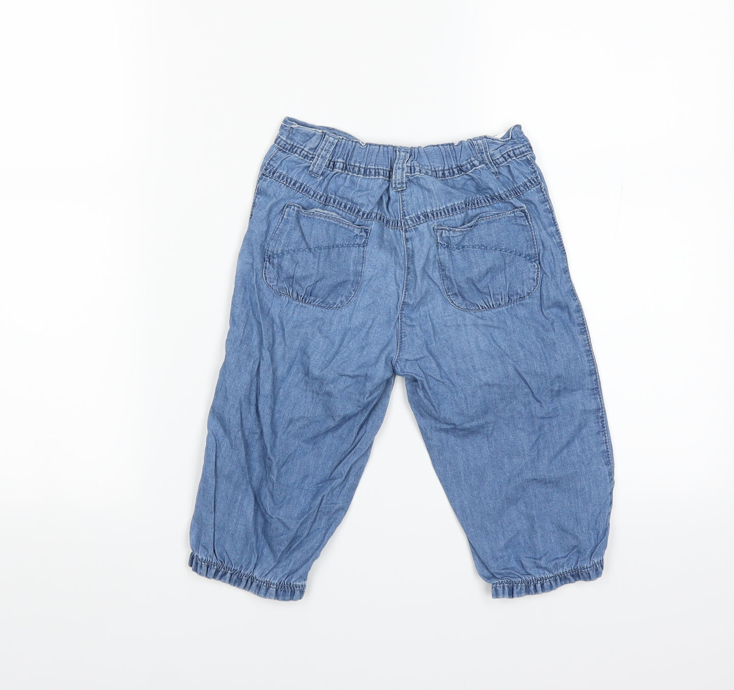 Matalan Girls Blue   Jegging Trousers Size 4-5 Years