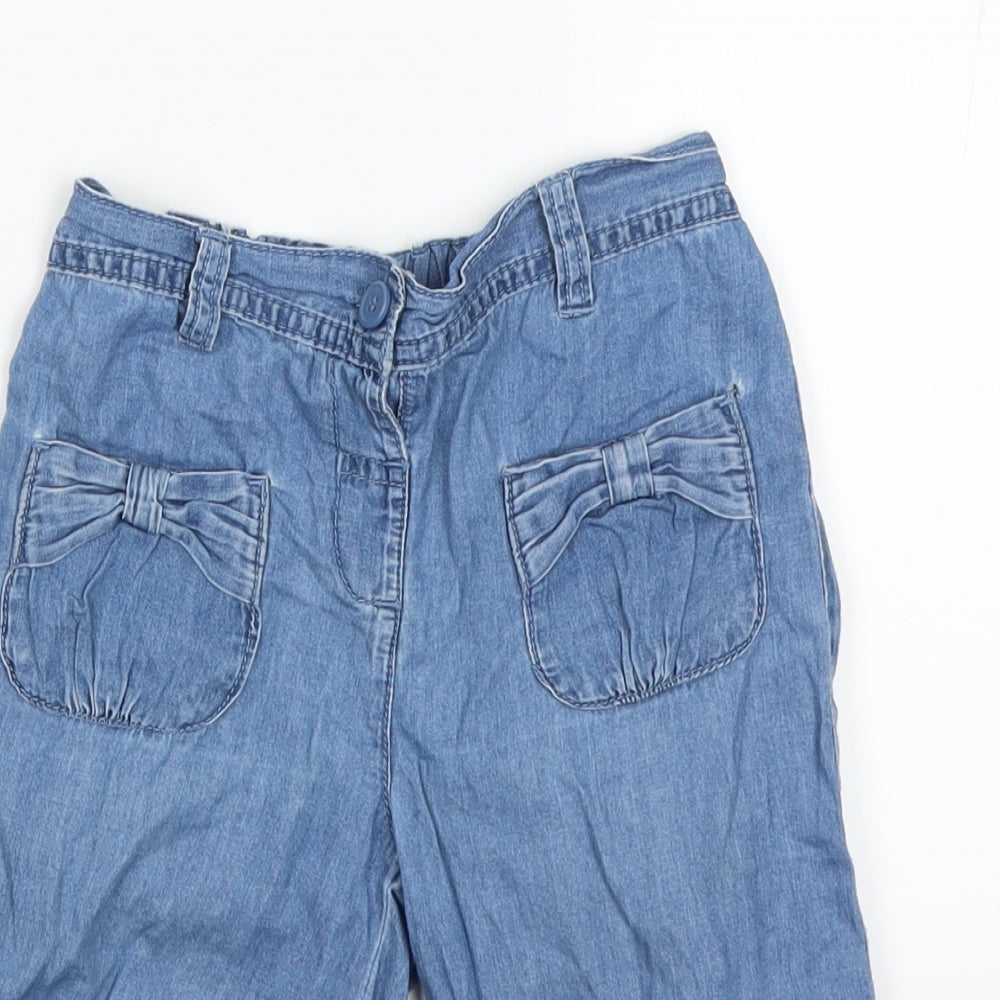 Matalan Girls Blue   Jegging Trousers Size 4-5 Years