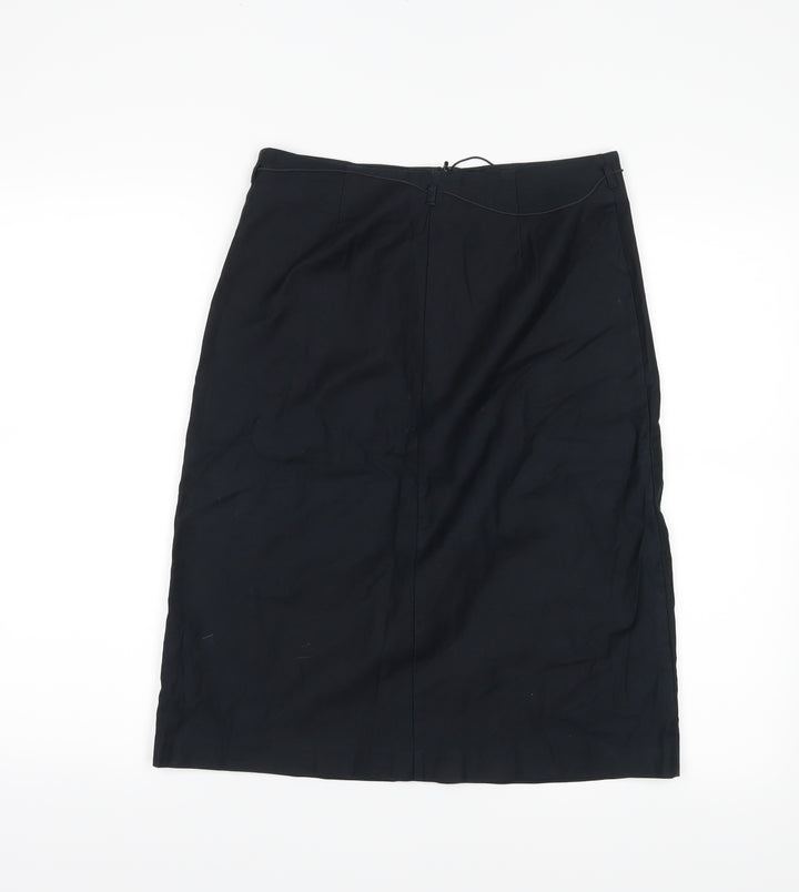 Warehouse Womens Black   Straight & Pencil Skirt Size 10