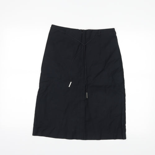 Warehouse Womens Black   Straight & Pencil Skirt Size 10