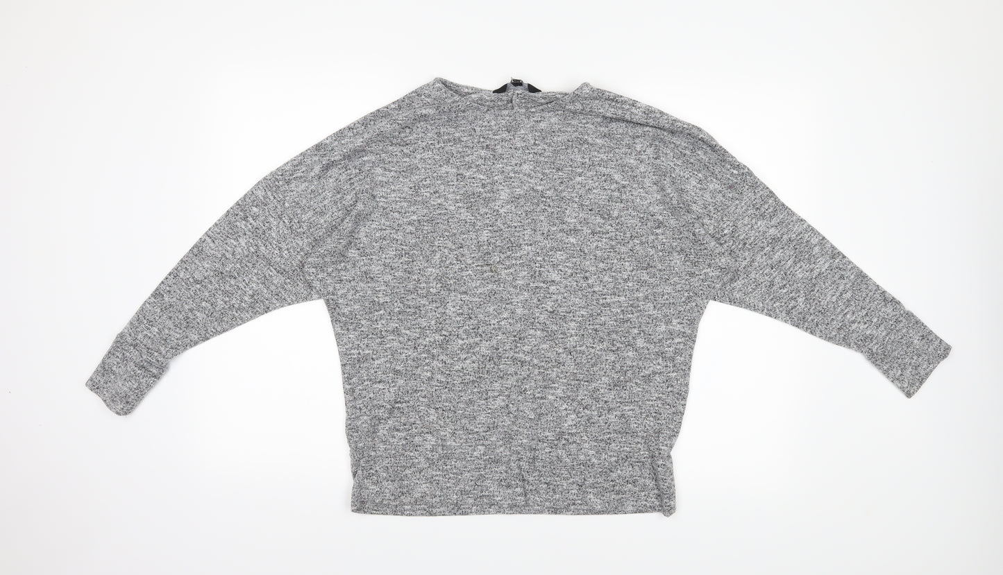 Dorothy Perkins Womens Grey   Pullover Jumper Size 12