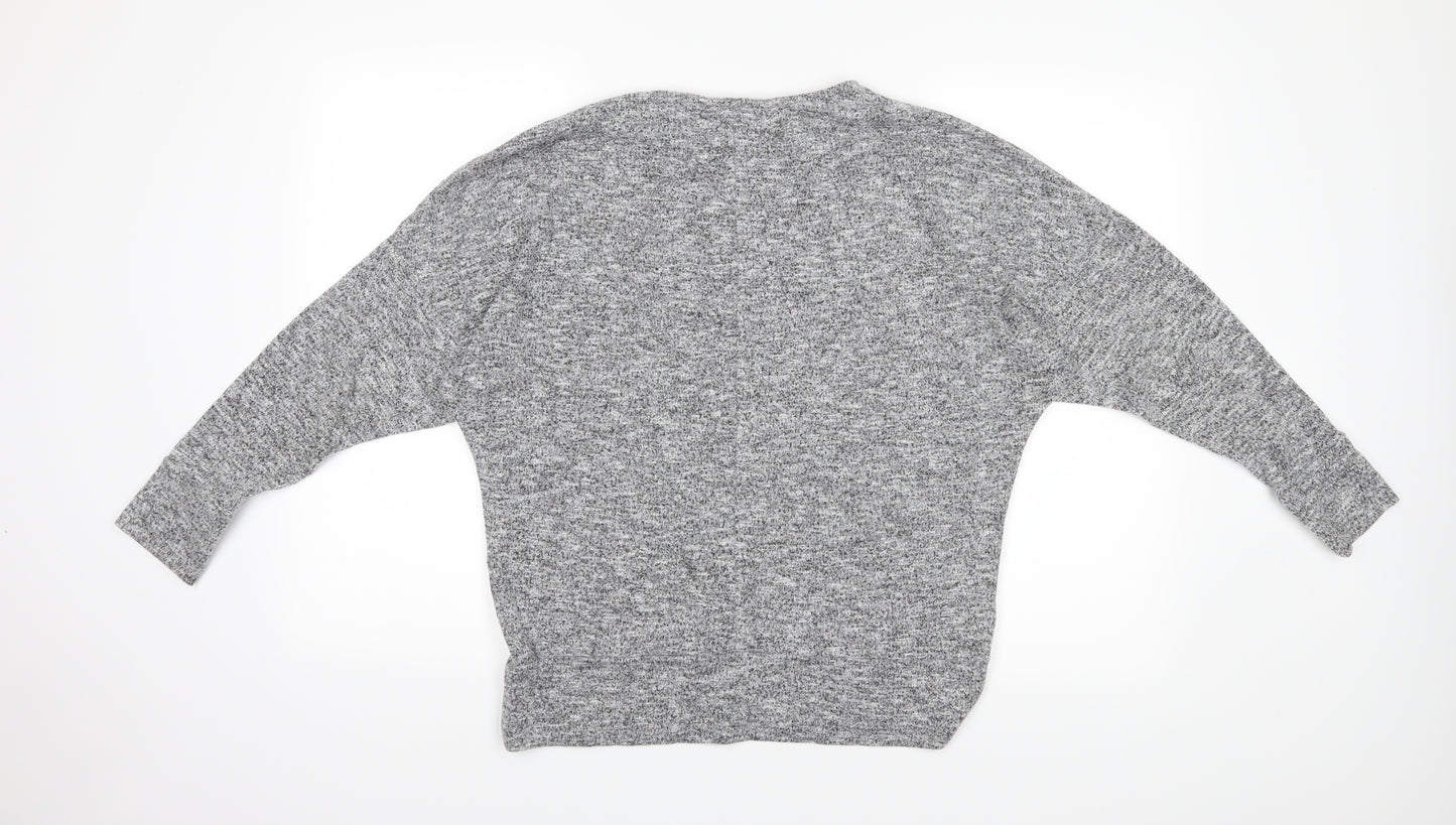 Dorothy Perkins Womens Grey   Pullover Jumper Size 12