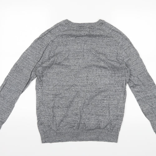 Burton Mens Grey   Pullover Jumper Size M