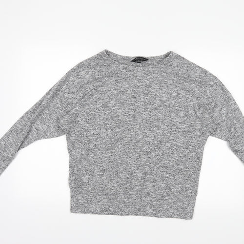 Dorothy Perkins Womens Grey   Pullover Jumper Size 10