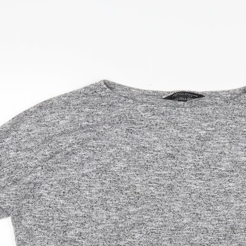 Dorothy Perkins Womens Grey   Pullover Jumper Size 10