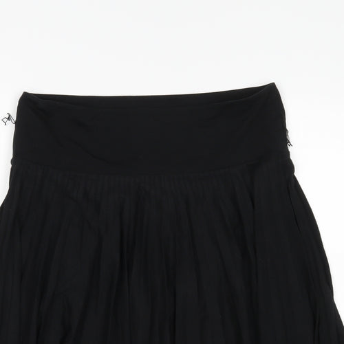 Monsoon Womens Black   Pleated Skirt Size 8