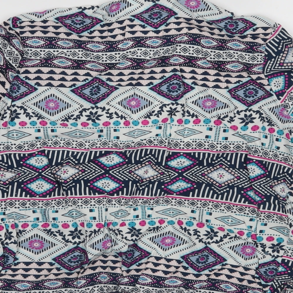 YD Girls Blue   Cardigan Jumper Size 9-10 Years