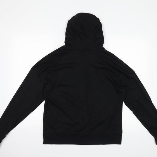 Lonsdale Womens Black   Full Zip Hoodie Size 16