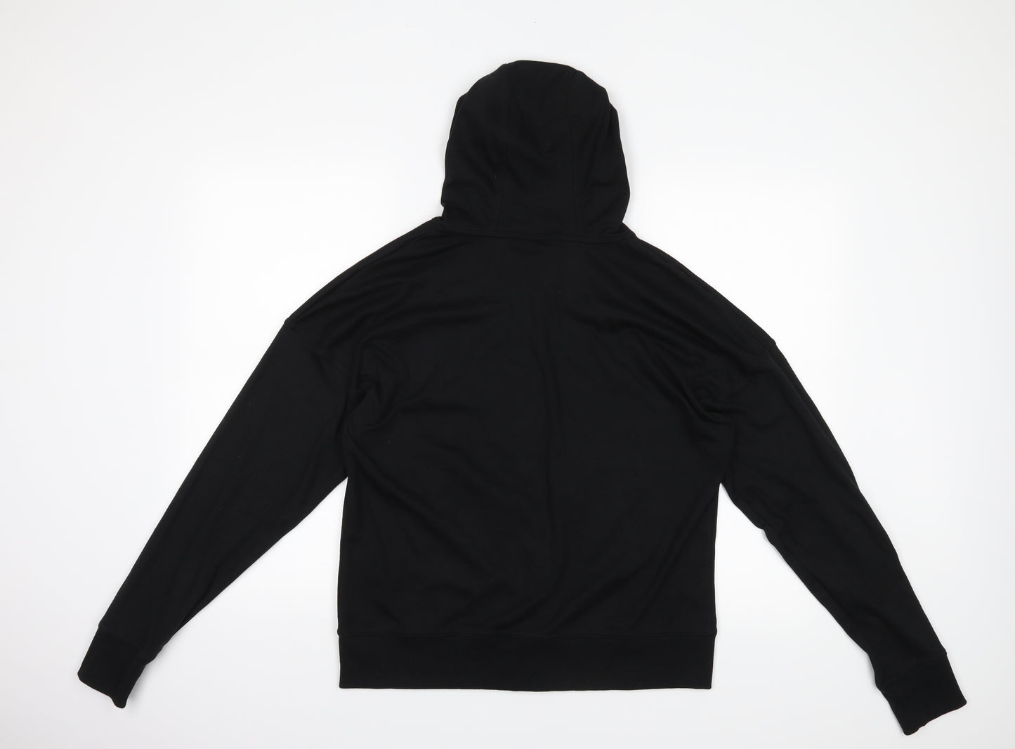 Lonsdale Womens Black   Full Zip Hoodie Size 16