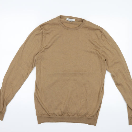 Cedar Wood State Mens Beige   Pullover Jumper Size L