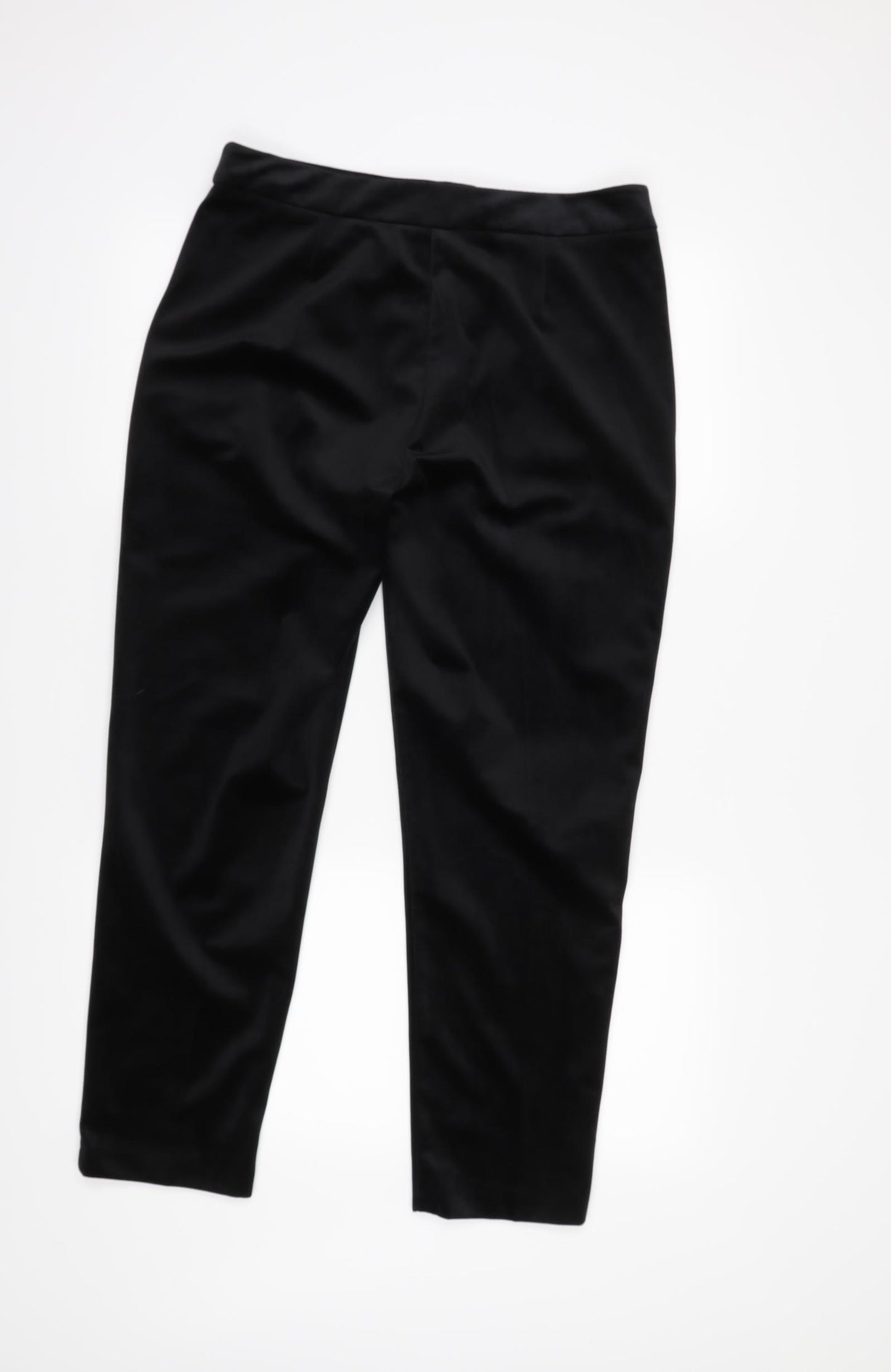 F&F Womens Black   Cropped Trousers Size 12 L26 in