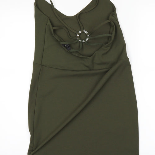 IX London Womens Green   Pencil Dress  Size 14