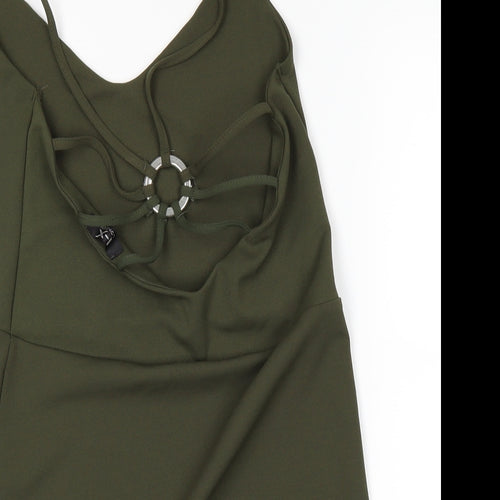 IX London Womens Green   Pencil Dress  Size 14