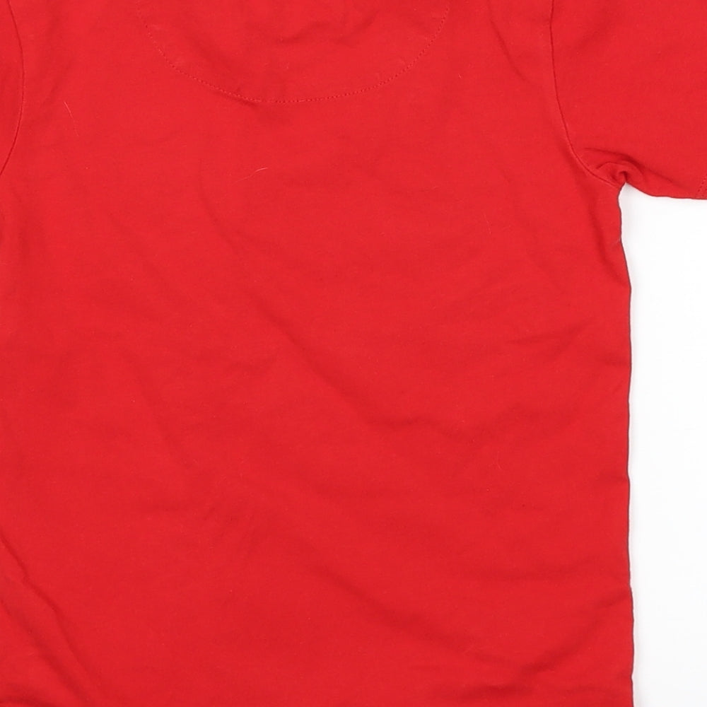 Baker Boys Red   Basic T-Shirt Size 4-5 Years
