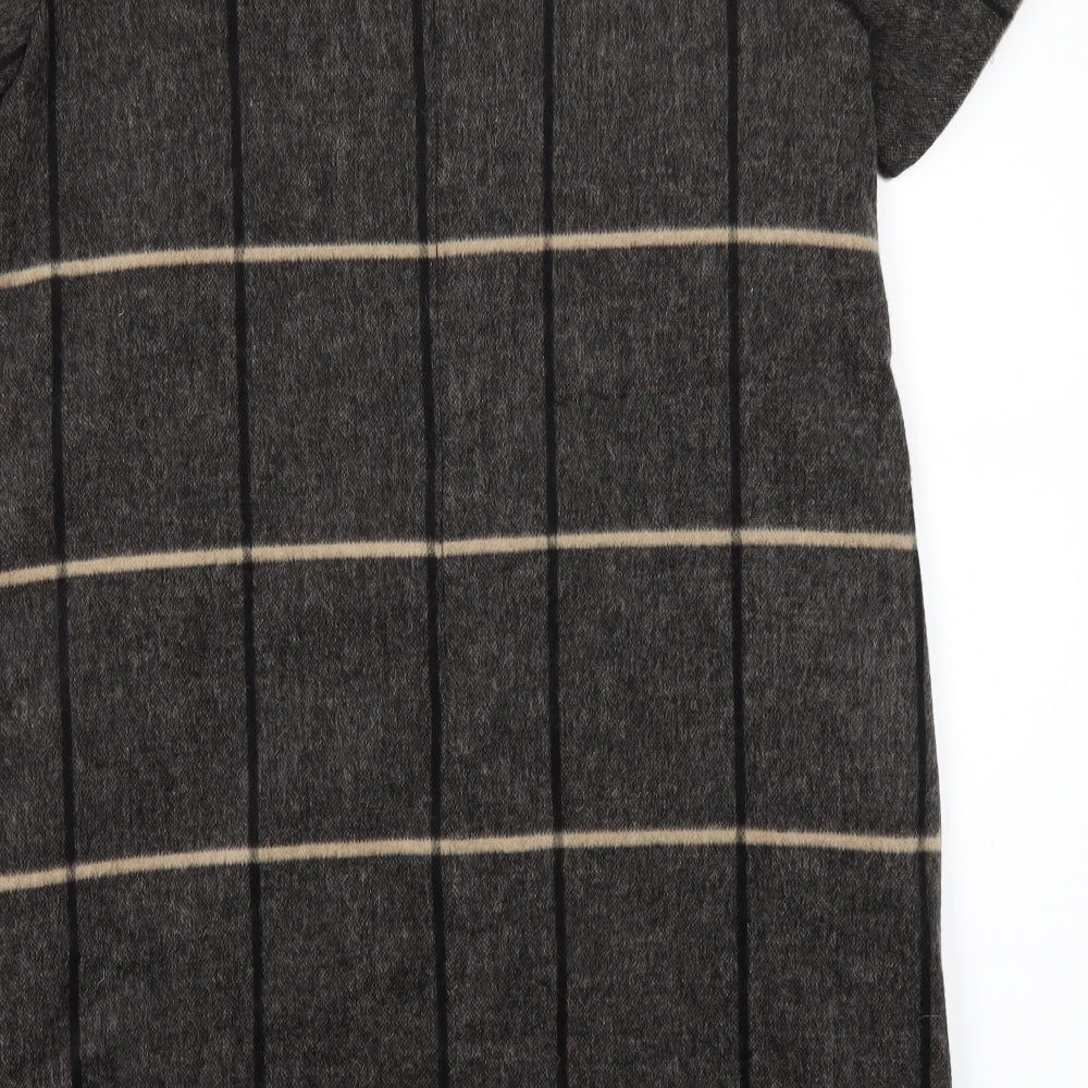 NEXT Womens Brown   T-Shirt Dress  Size 14
