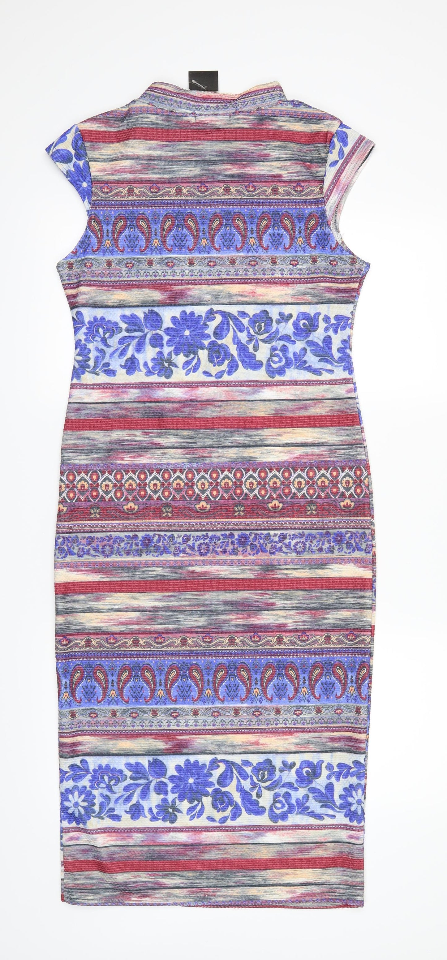 Kiah Womens Multicoloured   Pencil Dress  Size 14