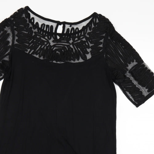 NEXT Womens Black   Basic T-Shirt Size 14