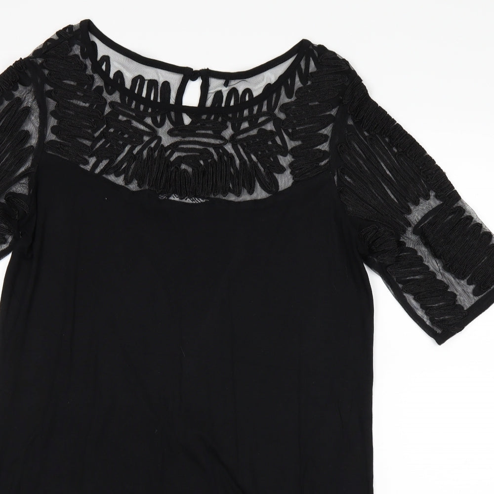 NEXT Womens Black   Basic T-Shirt Size 14