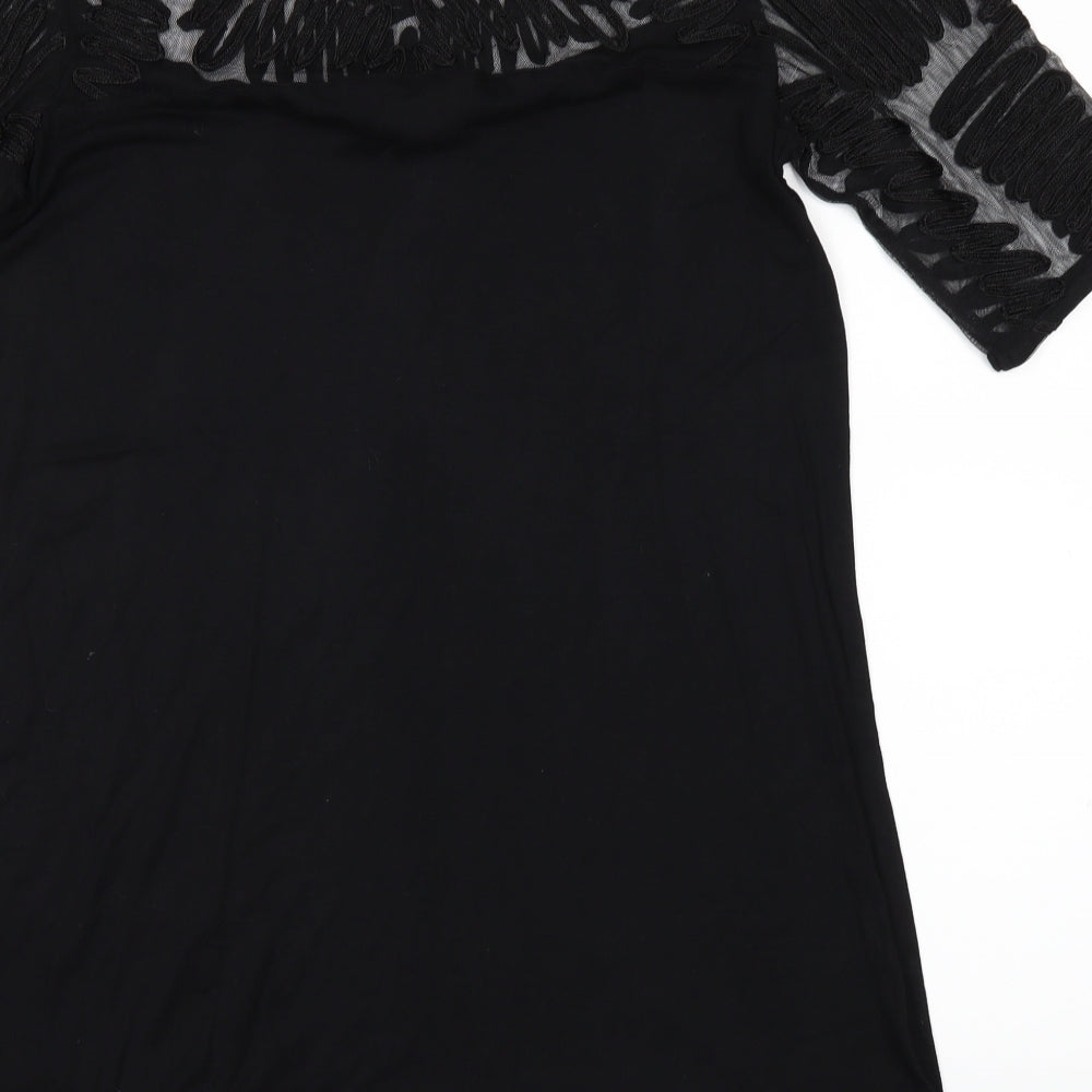 NEXT Womens Black   Basic T-Shirt Size 14