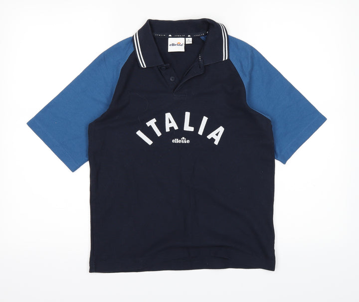 ellesse Girls Blue Basic Polo Size 12-13 Years