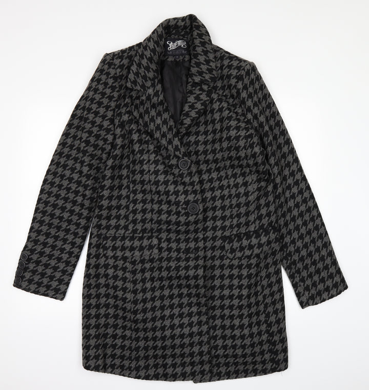 sia mia Womens Black Jacket Size L