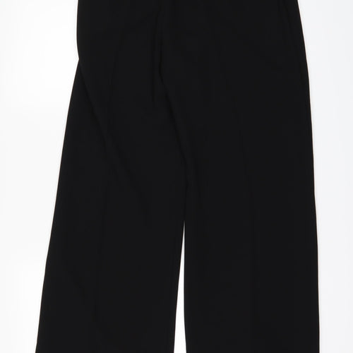 Preworn Womens Black   Trousers  Size 12 L28 in