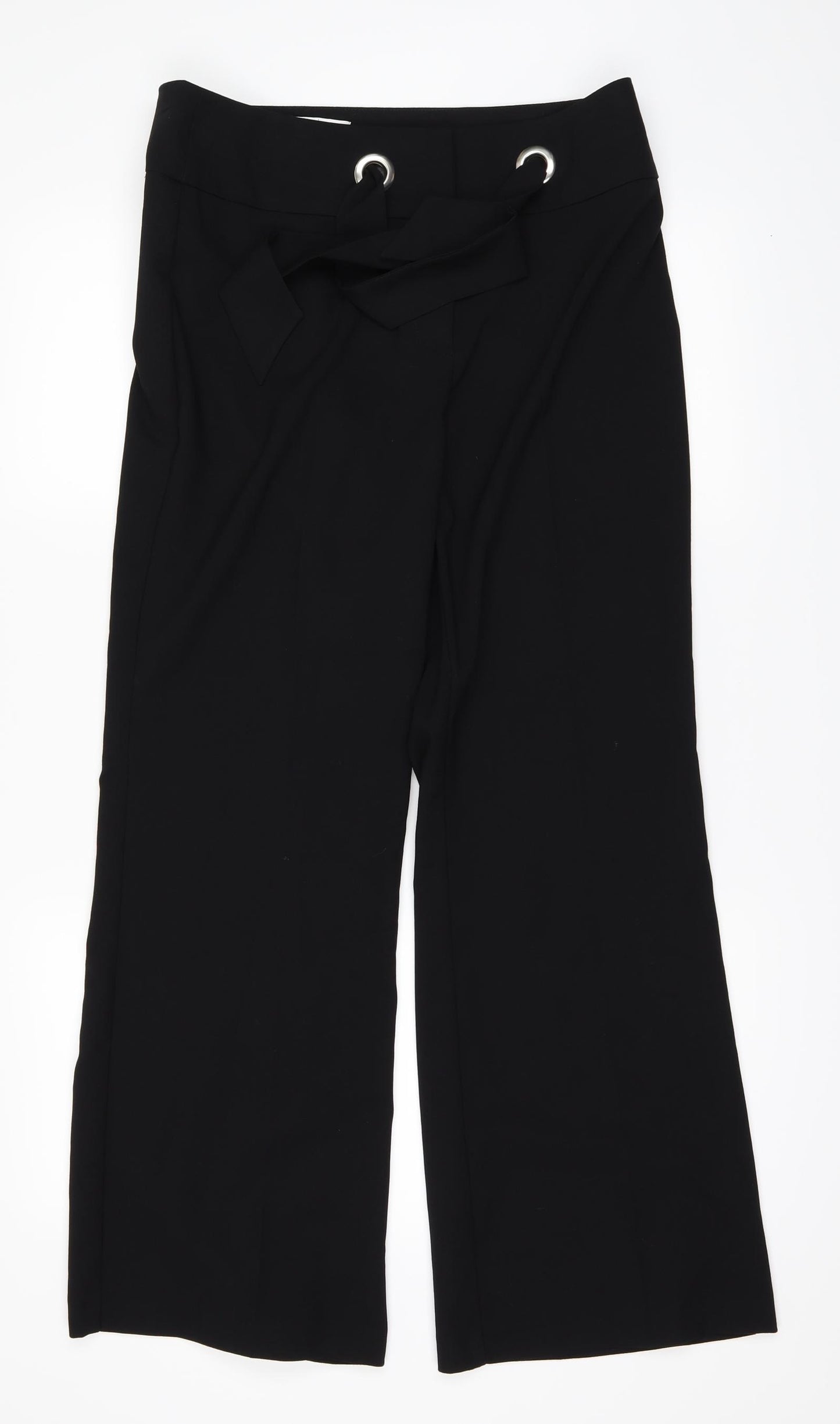 Essential Womens Black   Trousers  Size 12 L28 in