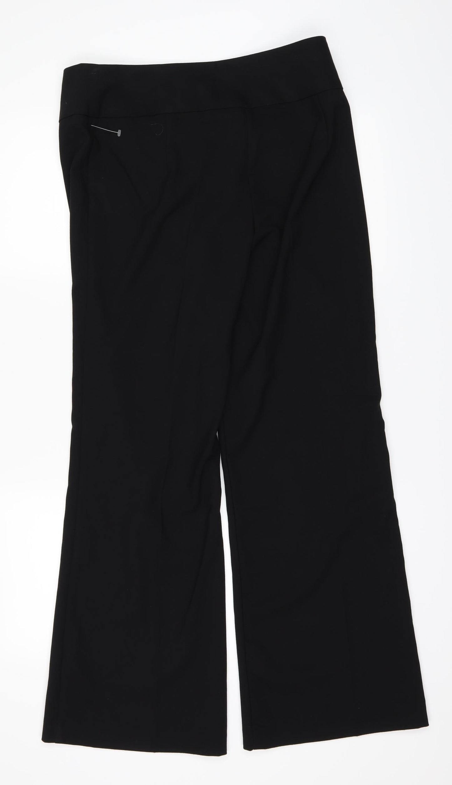 Essential Womens Black   Trousers  Size 12 L28 in