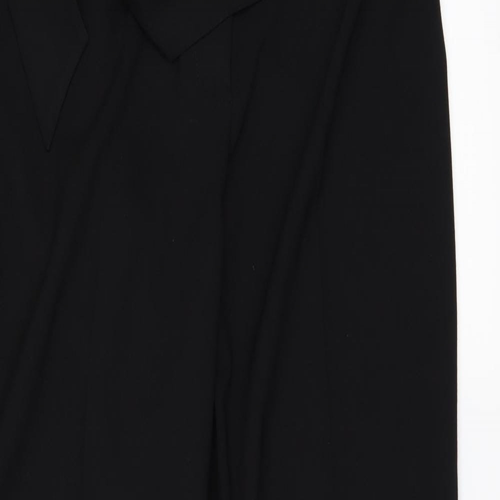 Essential Womens Black   Trousers  Size 12 L28 in