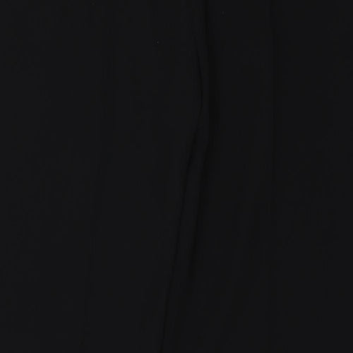 Preworn Womens Black   Trousers  Size 12 L26 in