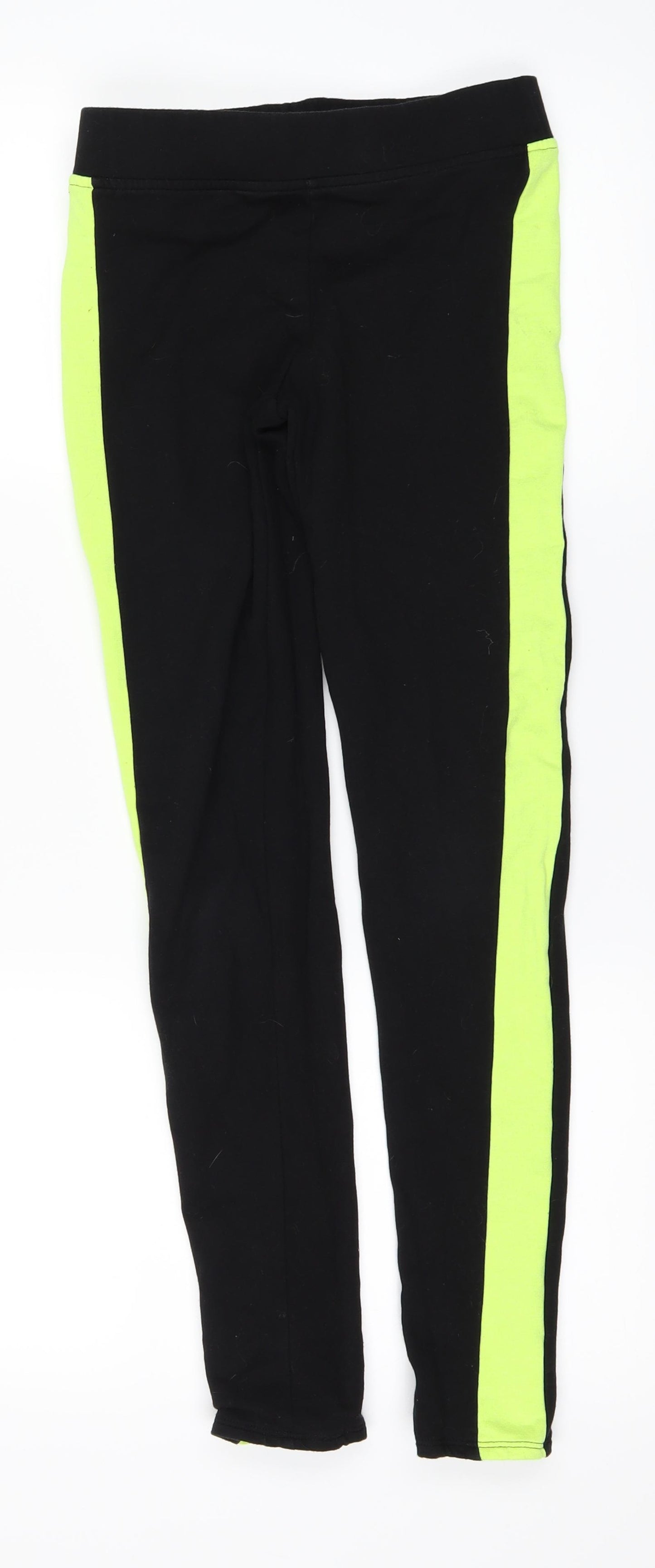 H&M Womens Black   Jogger Leggings Size 12 L25 in