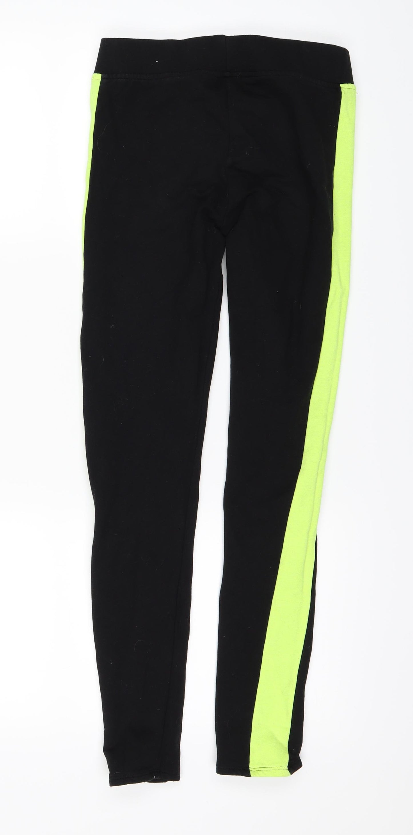 H&M Womens Black   Jogger Leggings Size 12 L25 in