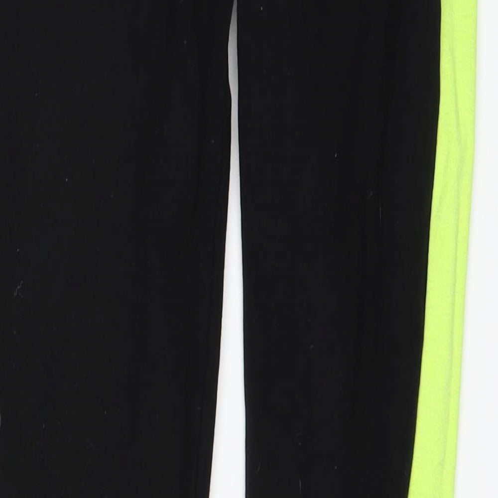 H&M Womens Black   Jogger Leggings Size 12 L25 in