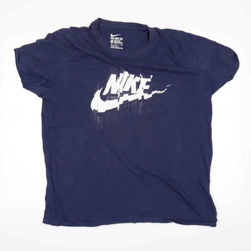 Nike Mens Blue    T-Shirt Size XL